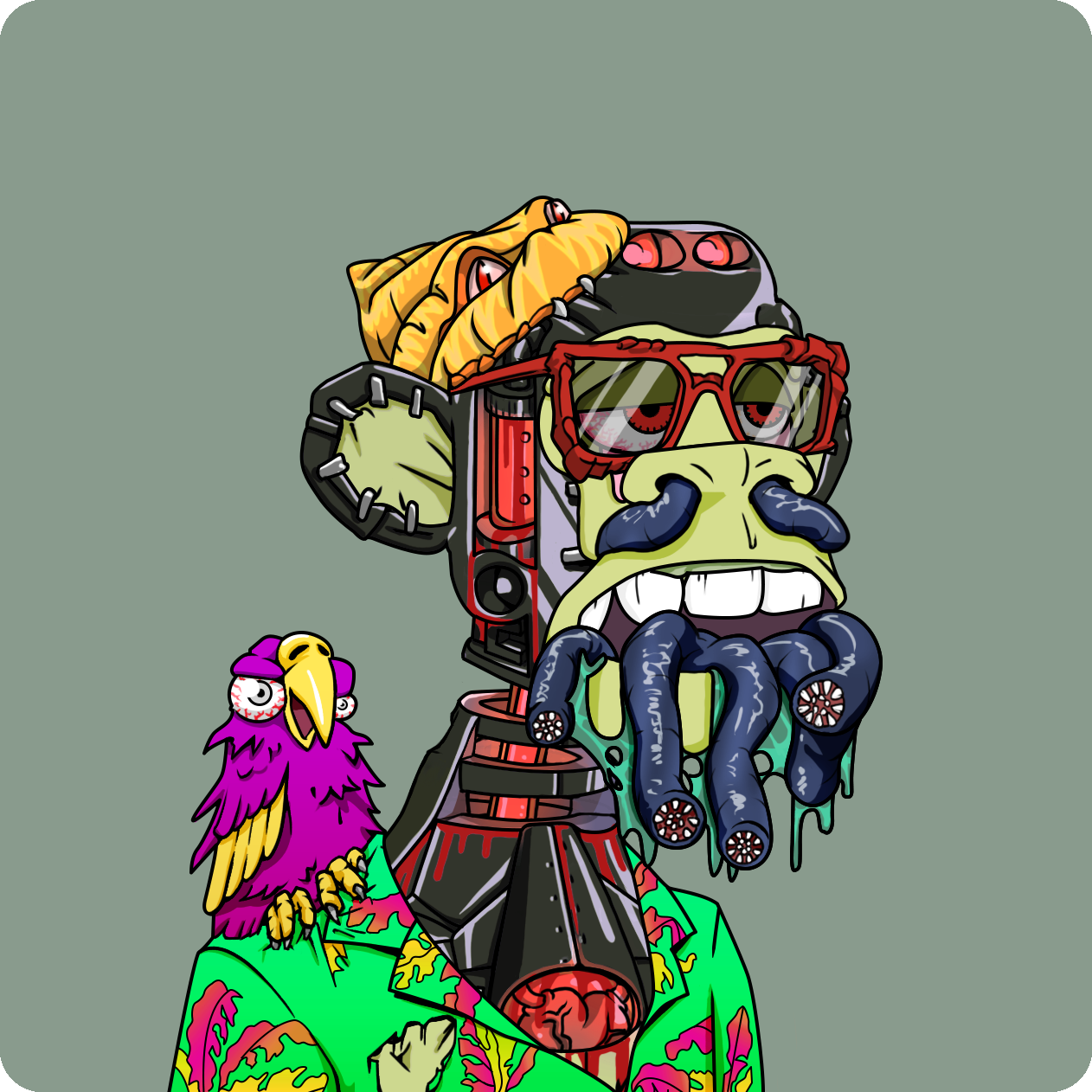 Yuga Labs - Mutant Ape Yacht Club - NFT # 11958