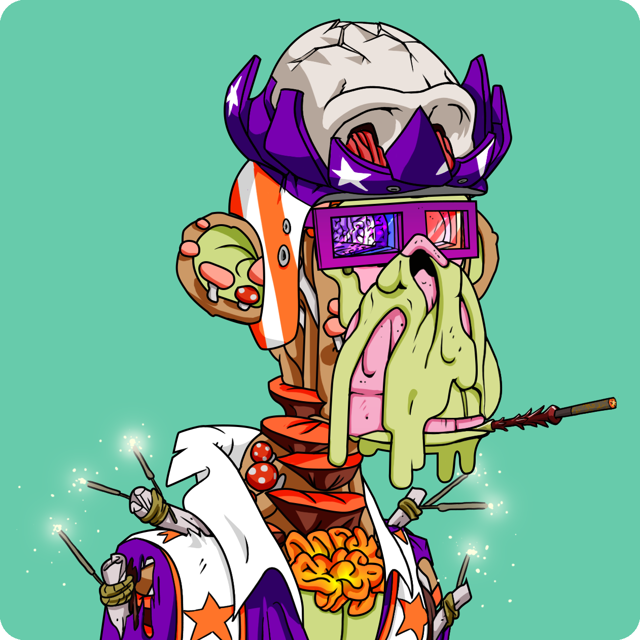 Yuga Labs - Mutant Ape Yacht Club - NFT # 10052