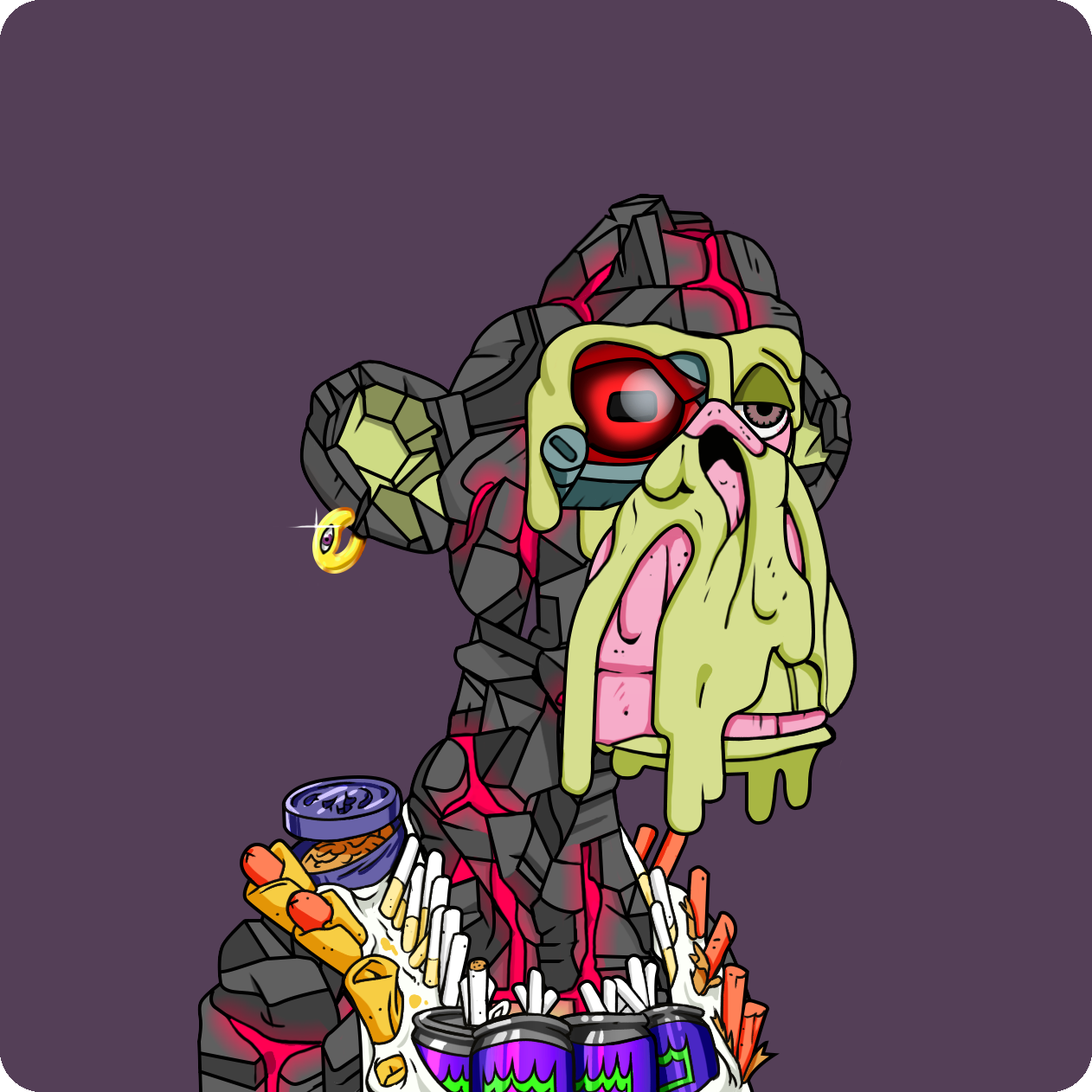 Yuga Labs - Mutant Ape Yacht Club - NFT # 4498