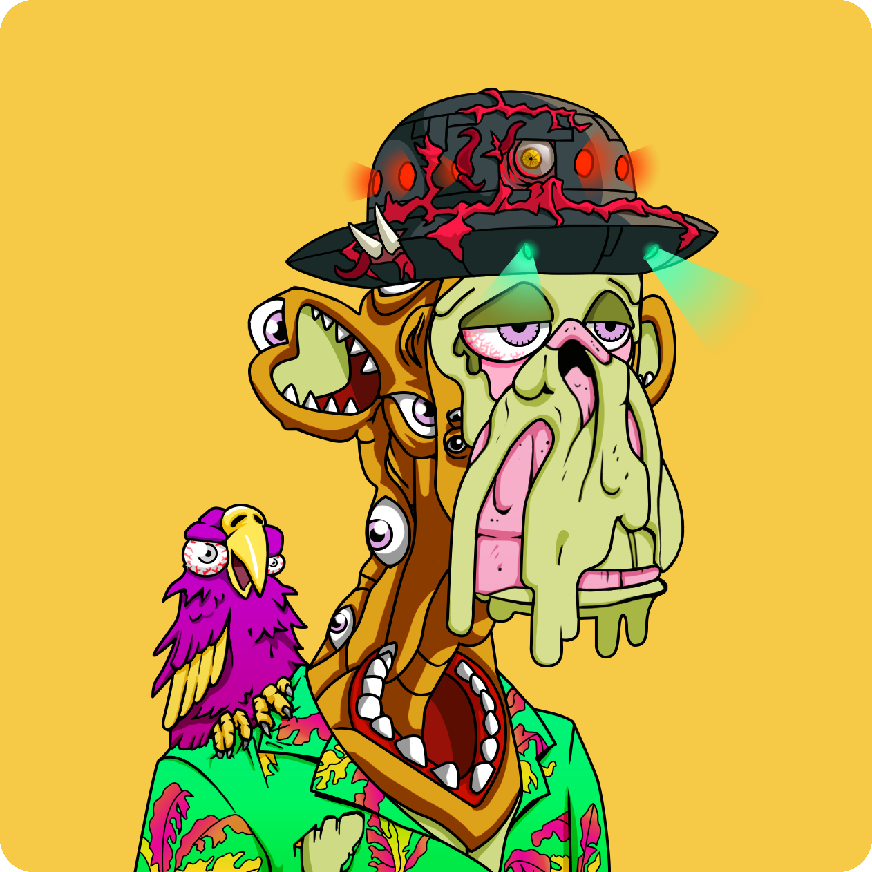 Yuga Labs - Mutant Ape Yacht Club - NFT # 22428