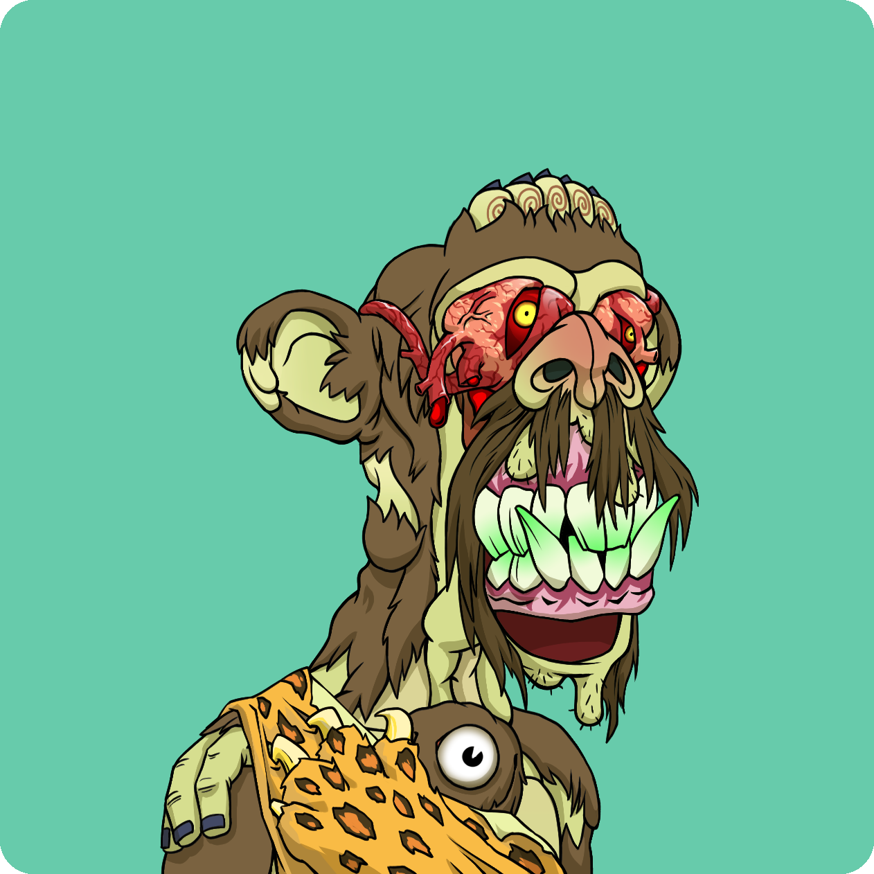 Yuga Labs - Mutant Ape Yacht Club - NFT # 4615