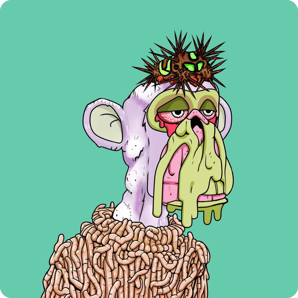 Yuga Labs - Mutant Ape Yacht Club - NFT # 3176