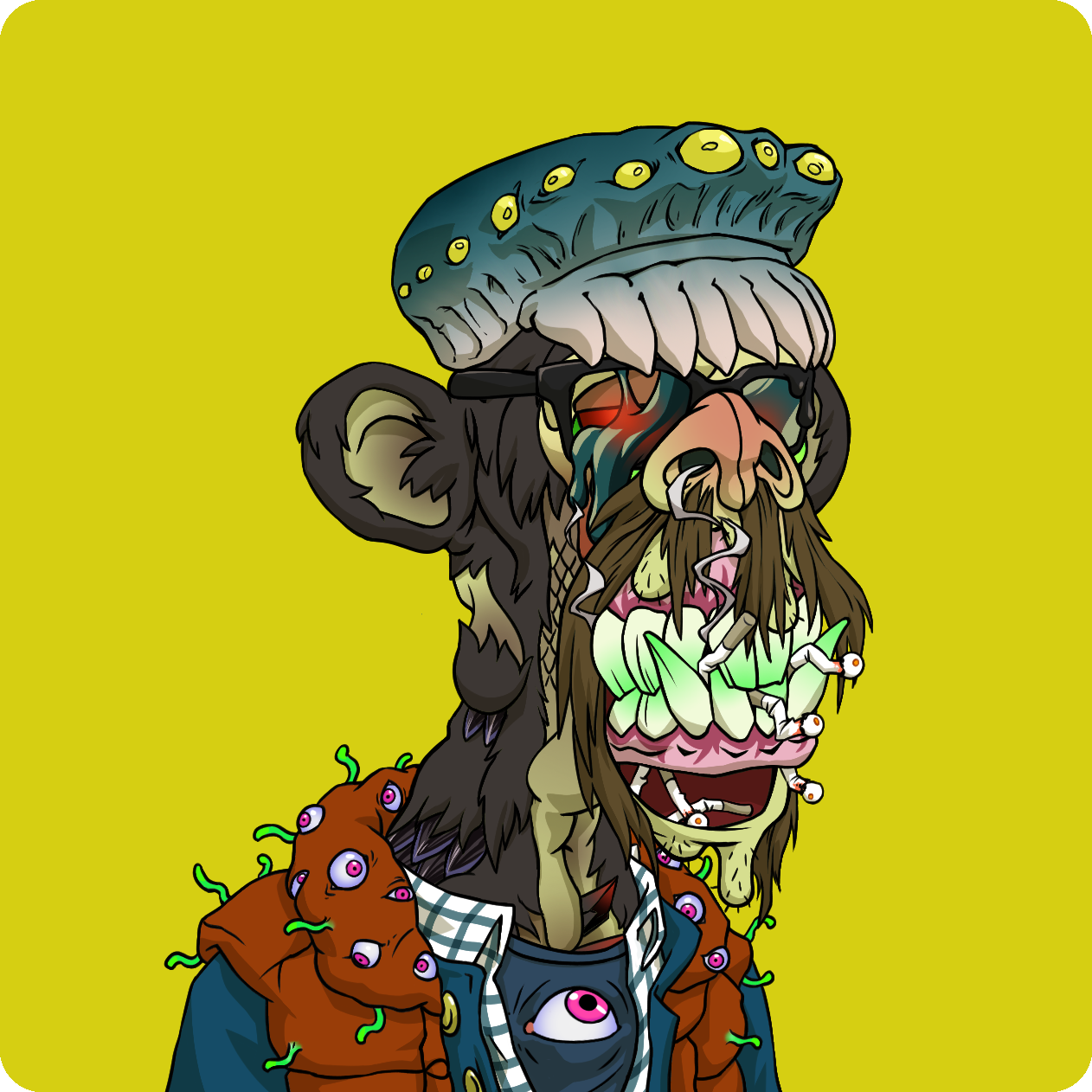 Yuga Labs - Mutant Ape Yacht Club - NFT # 2462