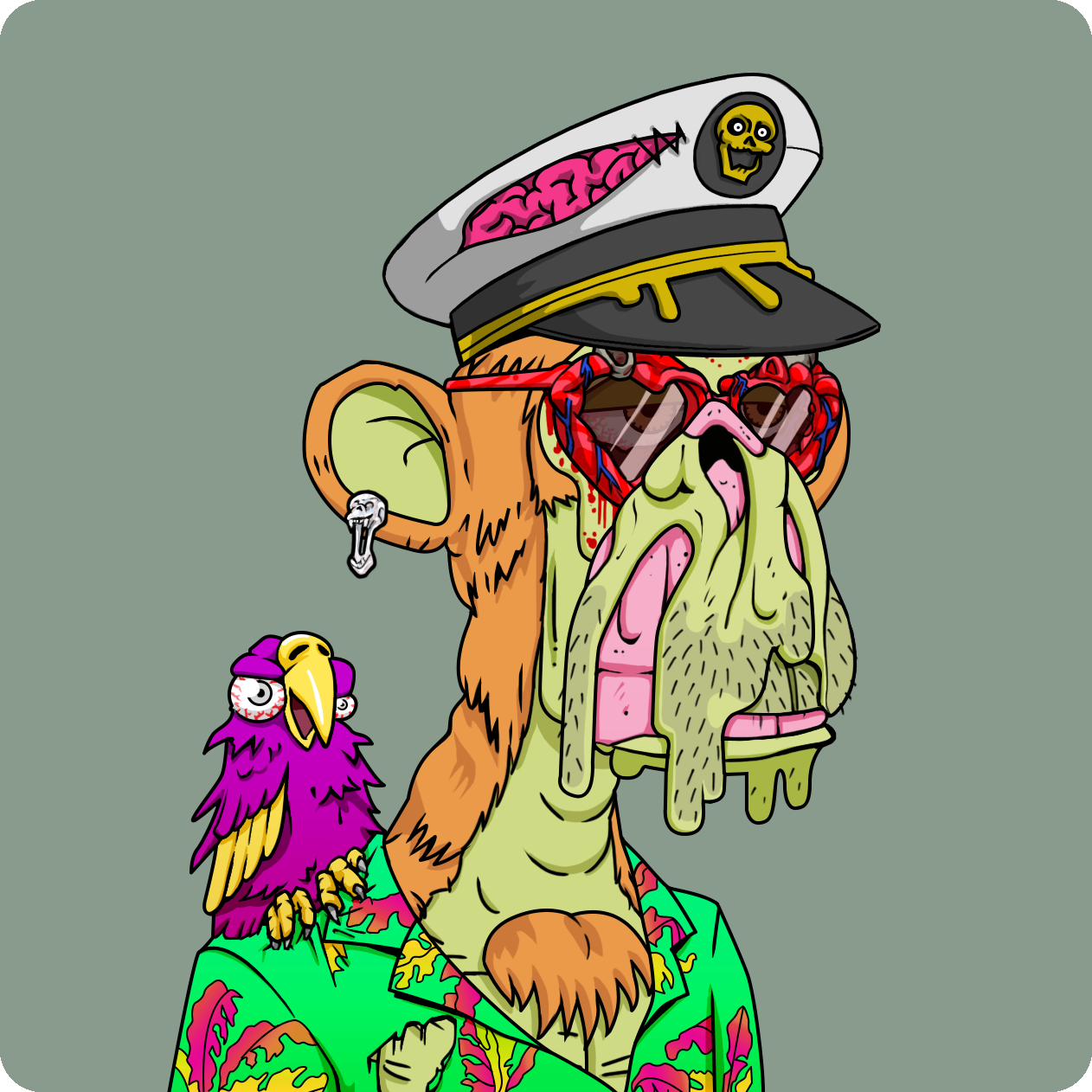 Yuga Labs - Mutant Ape Yacht Club - NFT # 13262