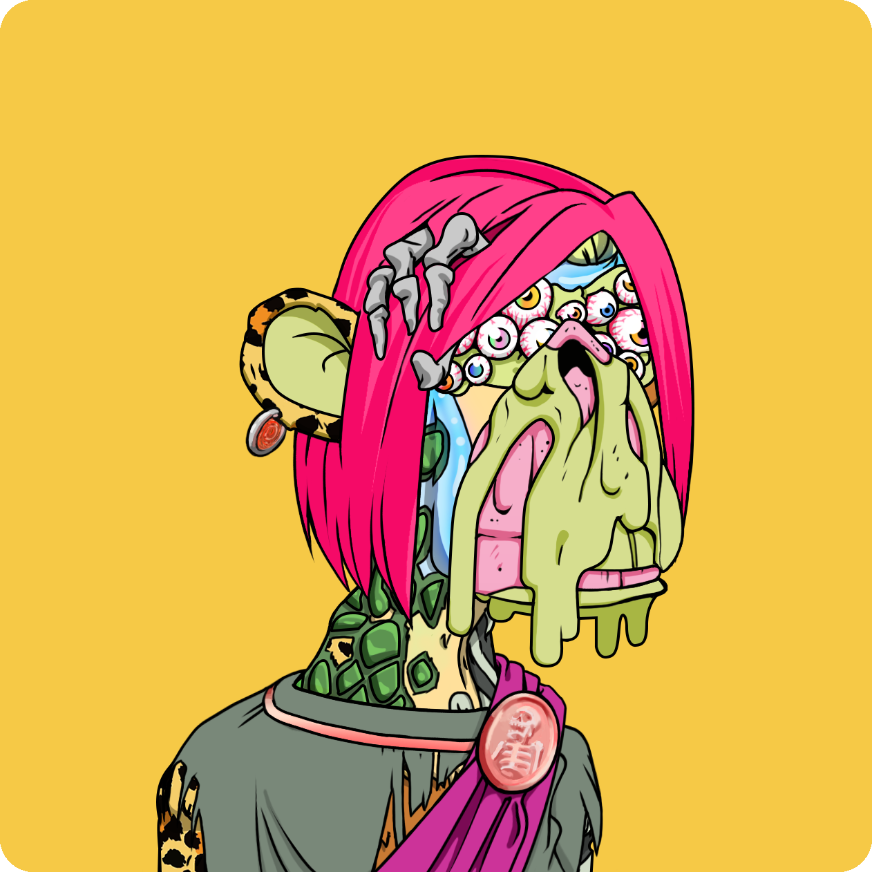 Yuga Labs - Mutant Ape Yacht Club - NFT # 5832