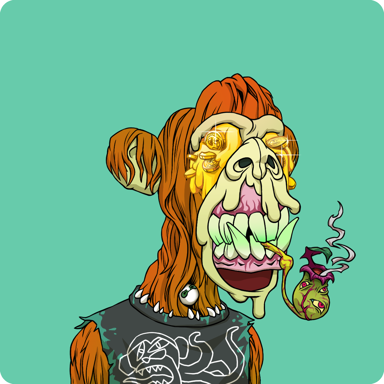 Yuga Labs - Mutant Ape Yacht Club - NFT # 4154