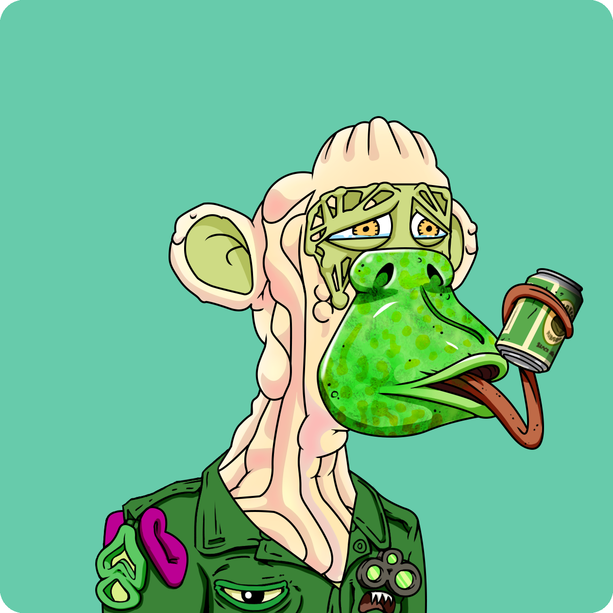 Yuga Labs - Mutant Ape Yacht Club - NFT # 3560