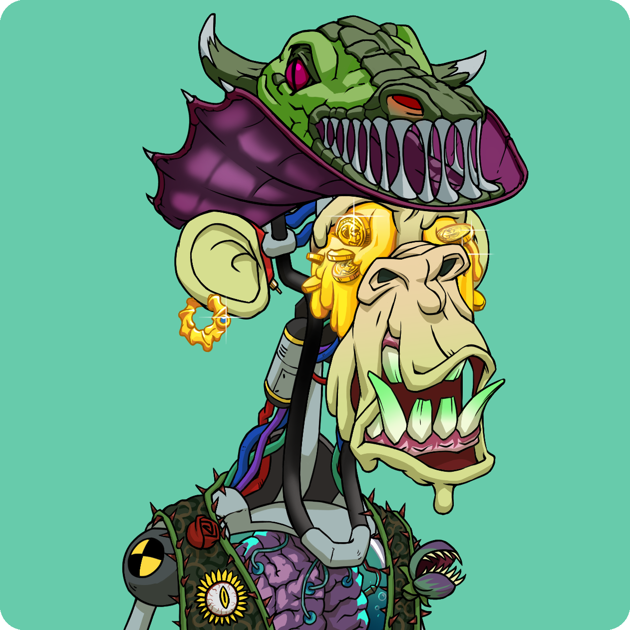 Yuga Labs - Mutant Ape Yacht Club - NFT # 2517