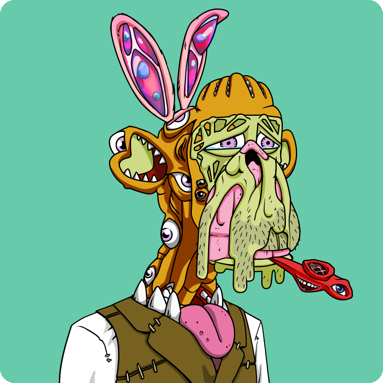 Yuga Labs - Mutant Ape Yacht Club - NFT # 6951