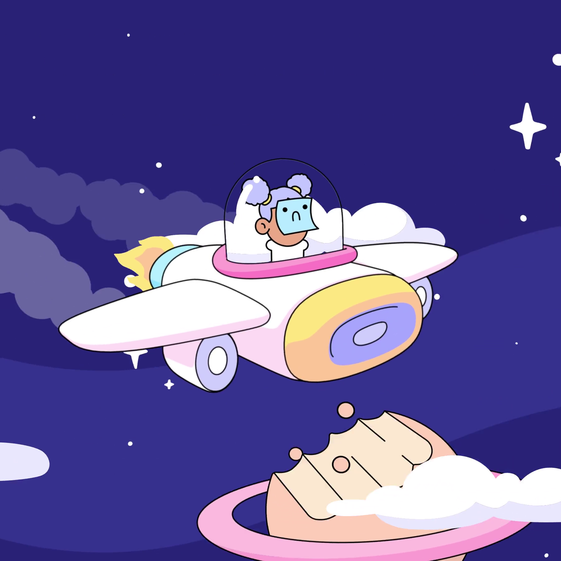 The Doodles Founders - Space Doodles - Space Doodle #9954 - NFT # 9954