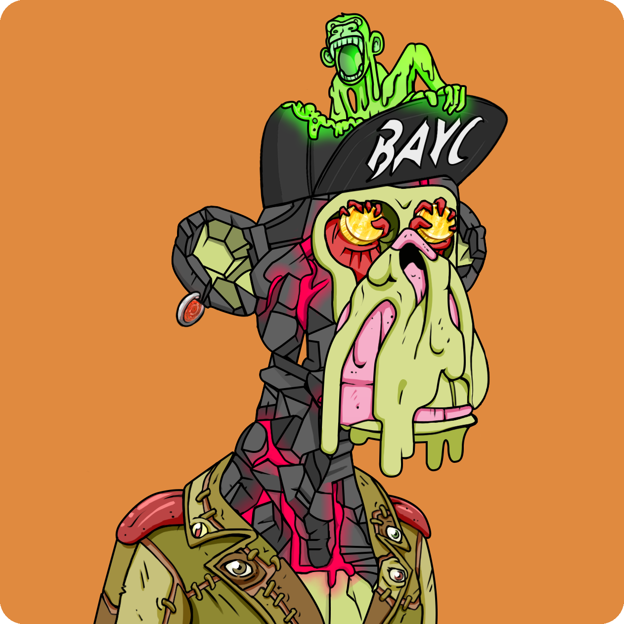 Yuga Labs - Mutant Ape Yacht Club - NFT # 3687