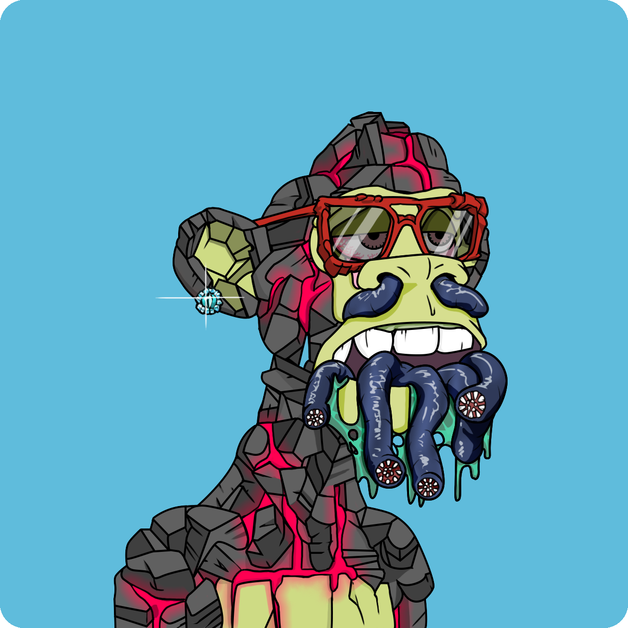 Yuga Labs - Mutant Ape Yacht Club - NFT # 11334