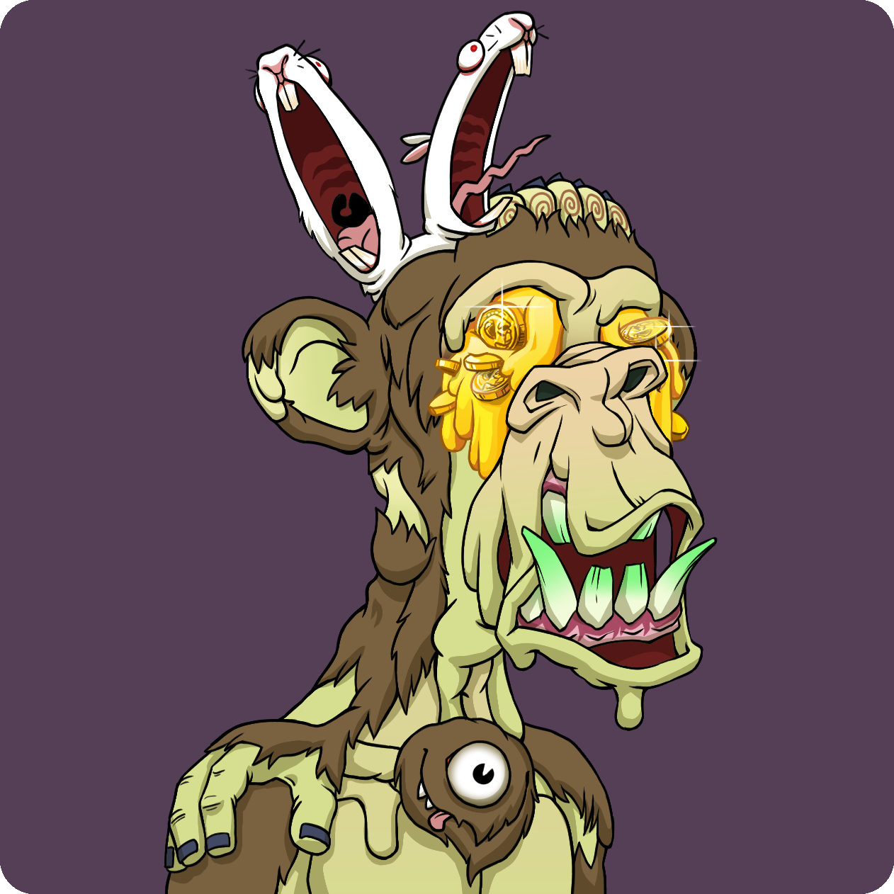 Yuga Labs - Mutant Ape Yacht Club - NFT # 19921