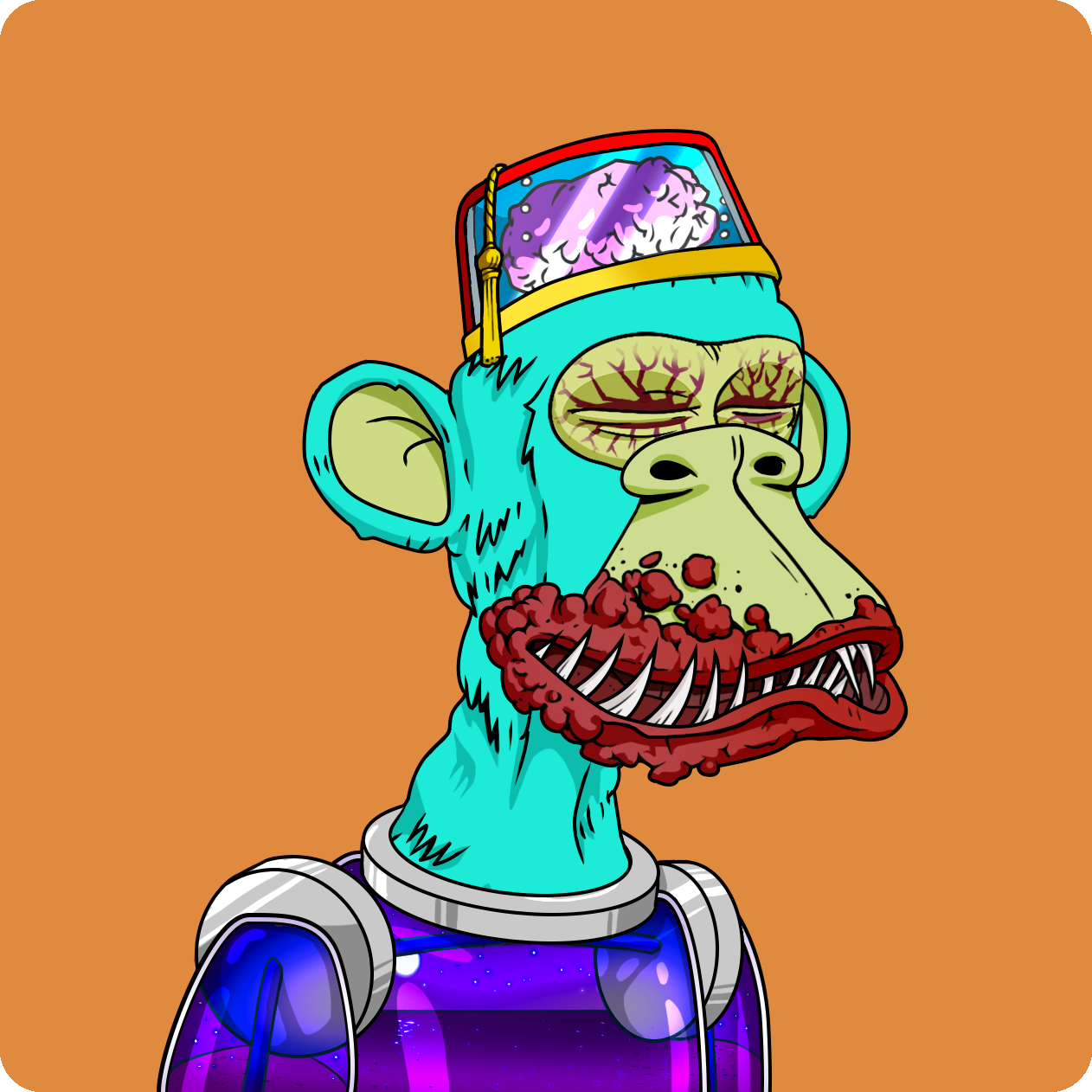 Yuga Labs - Mutant Ape Yacht Club - NFT # 25684