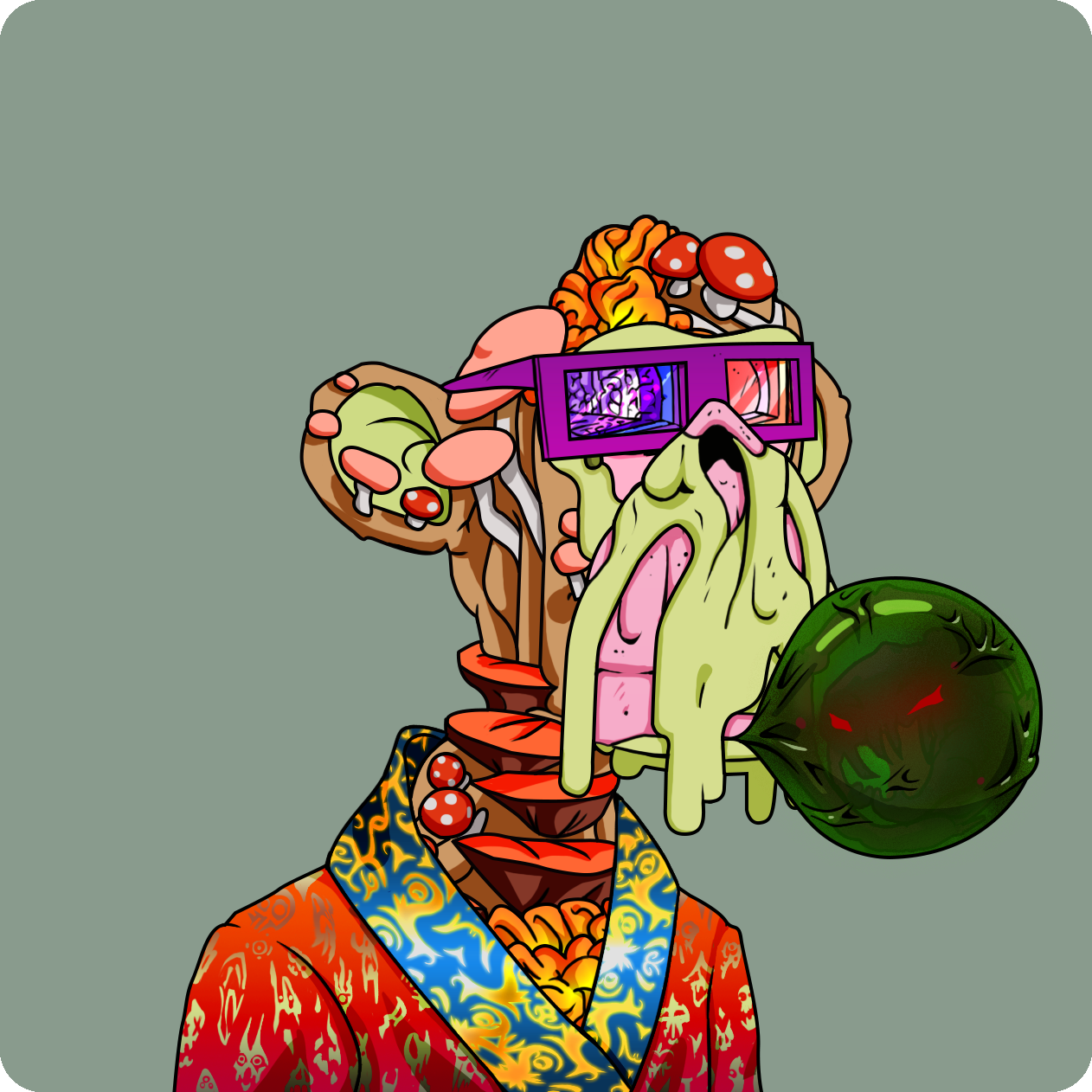 Yuga Labs - Mutant Ape Yacht Club - NFT # 18470