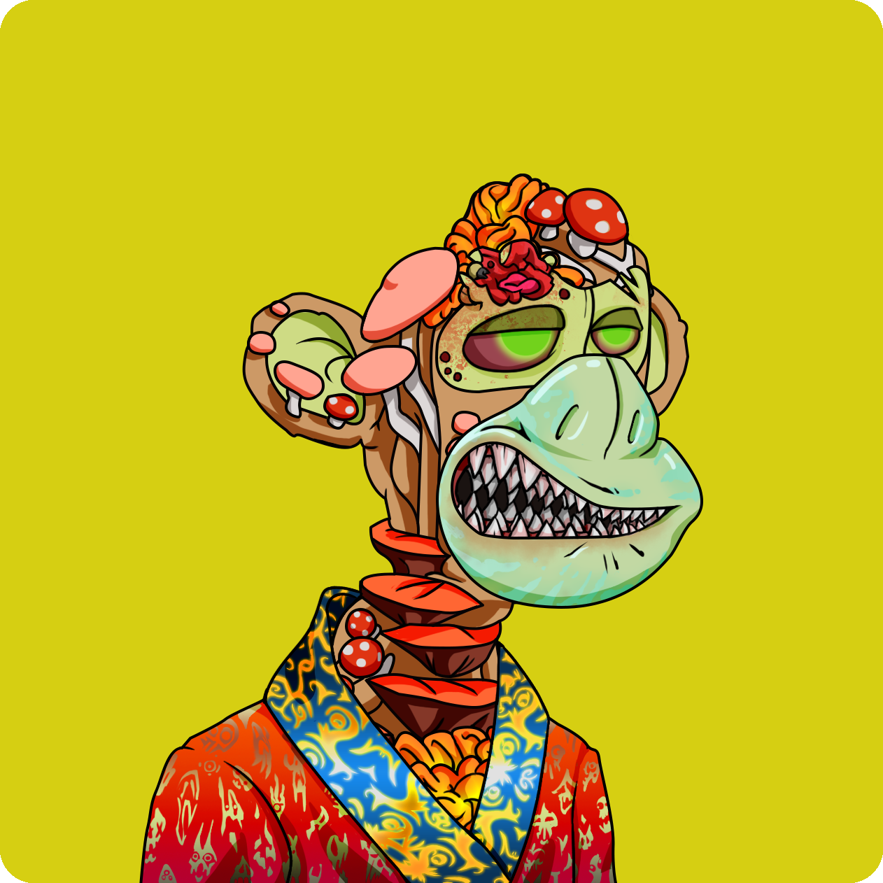 Yuga Labs - Mutant Ape Yacht Club - NFT # 16198