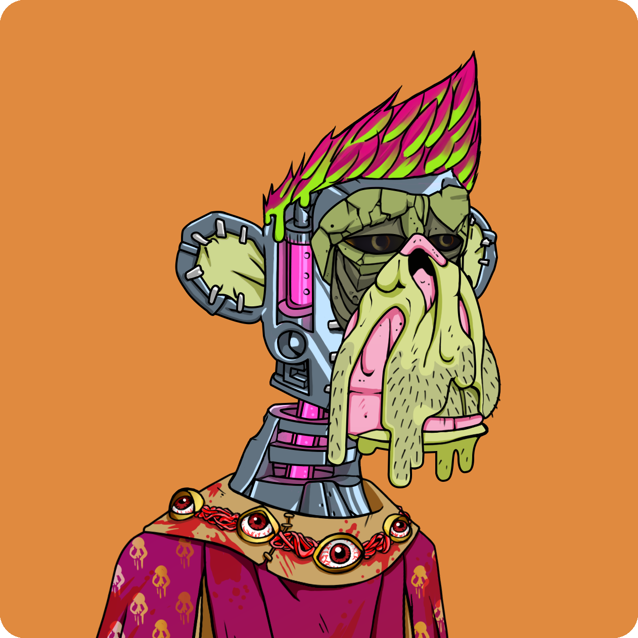 Yuga Labs - Mutant Ape Yacht Club - NFT # 8322