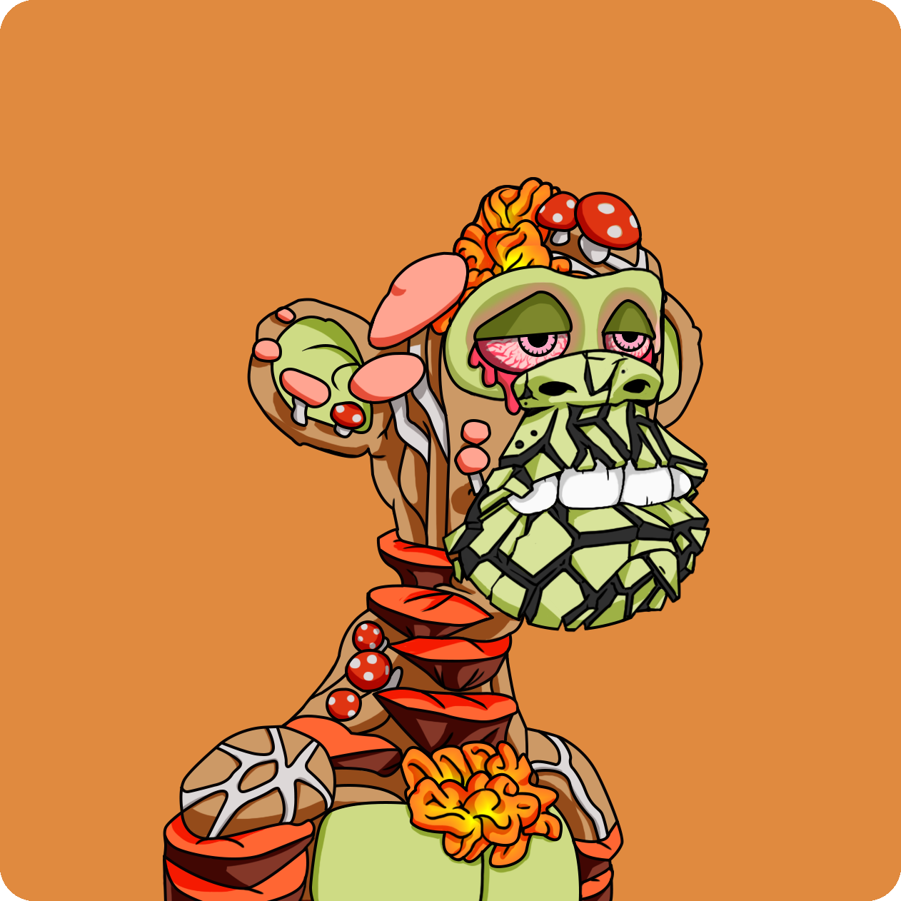 Yuga Labs - Mutant Ape Yacht Club - NFT # 17732