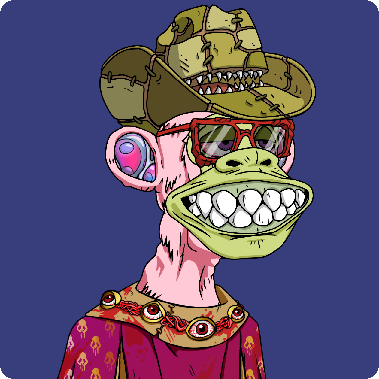 Yuga Labs - Mutant Ape Yacht Club - NFT # 17598