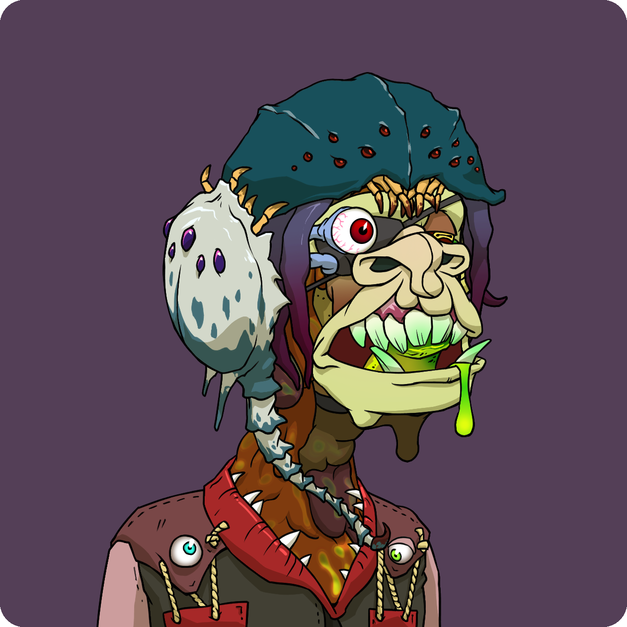 Yuga Labs - Mutant Ape Yacht Club - NFT # 2854