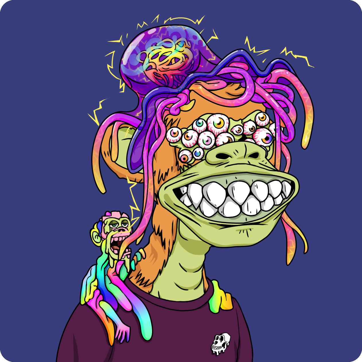 Yuga Labs - Mutant Ape Yacht Club - NFT # 910