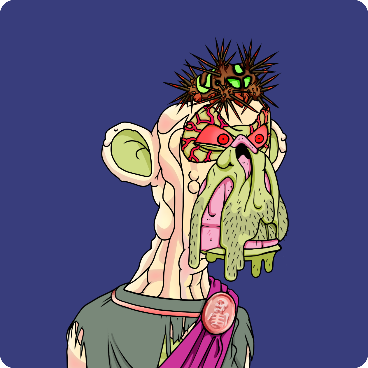 Yuga Labs - Mutant Ape Yacht Club - NFT # 8635