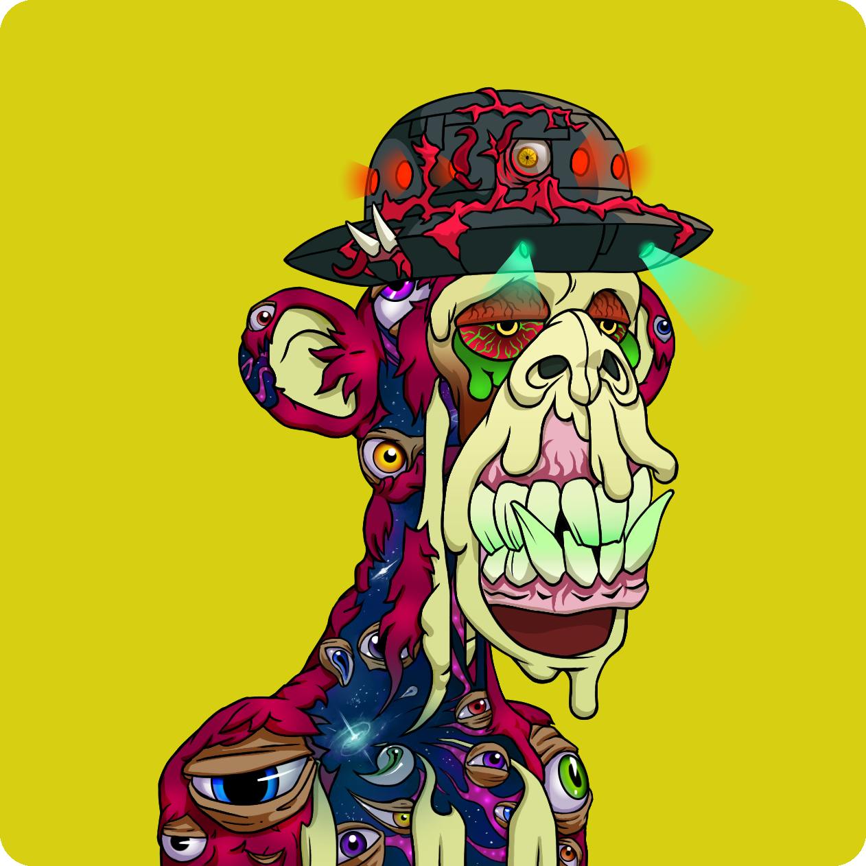 Yuga Labs - Mutant Ape Yacht Club - NFT # 18707