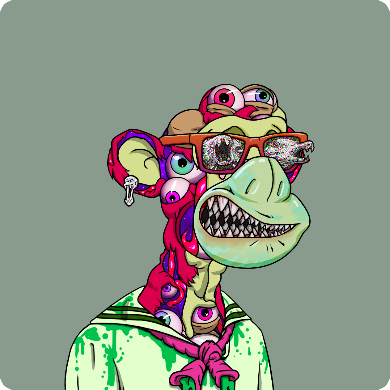 Yuga Labs - Mutant Ape Yacht Club - NFT # 23136