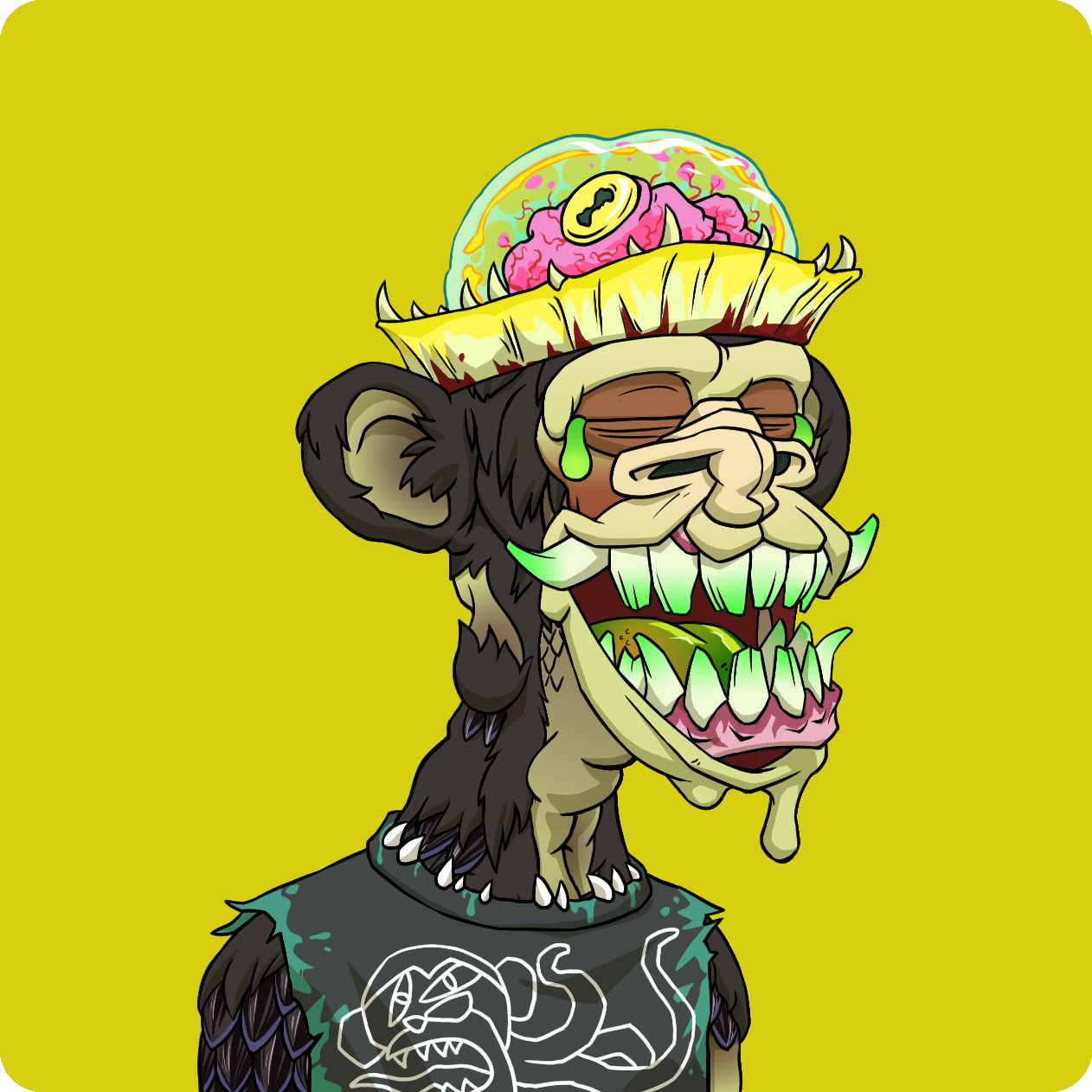 Yuga Labs - Mutant Ape Yacht Club - NFT # 2344