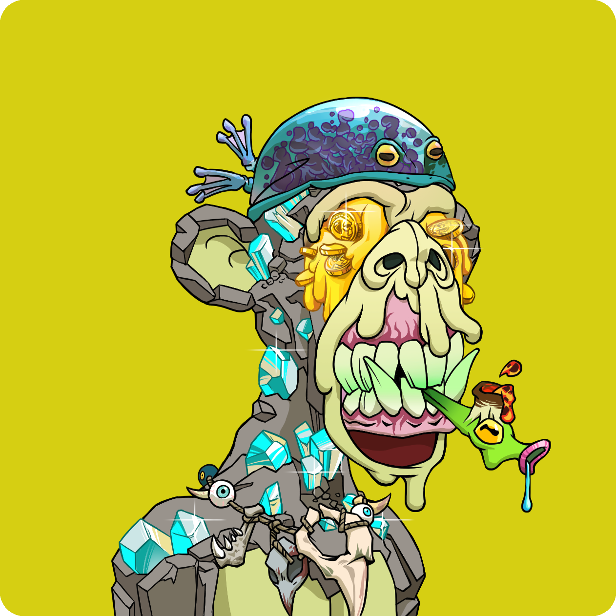 Yuga Labs - Mutant Ape Yacht Club - NFT # 2250