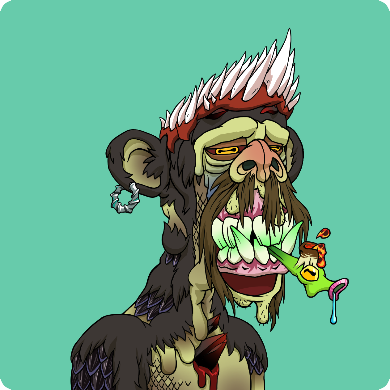 Yuga Labs - Mutant Ape Yacht Club - NFT # 20489