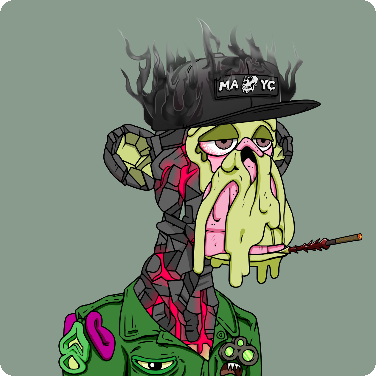 Yuga Labs - Mutant Ape Yacht Club - NFT # 3301