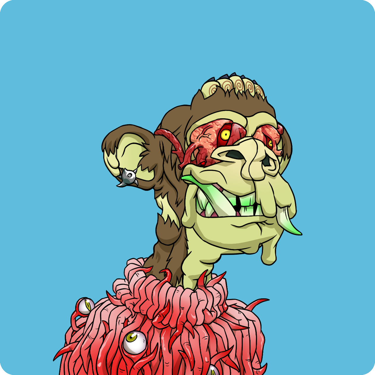 Yuga Labs - Mutant Ape Yacht Club - NFT # 5322