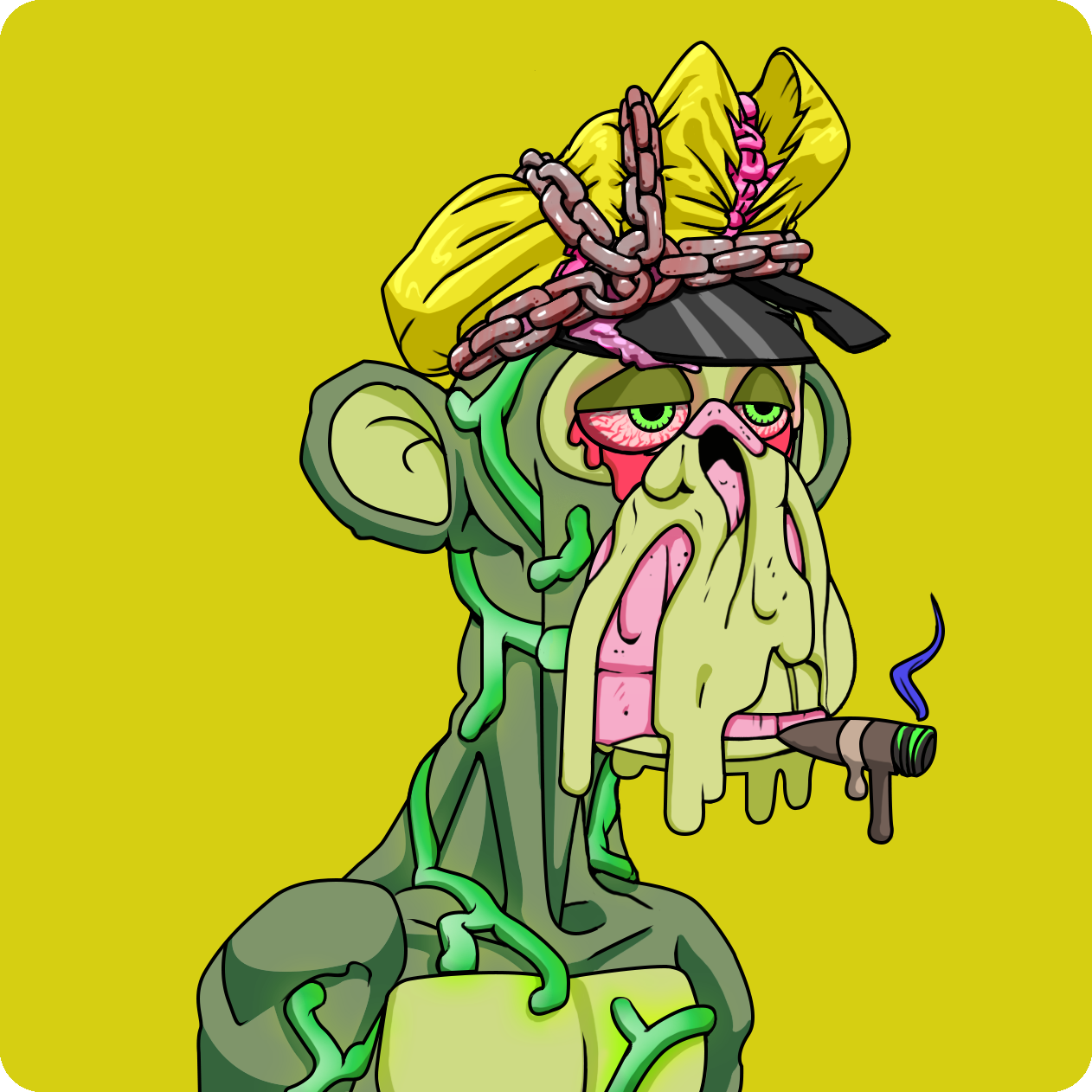 Yuga Labs - Mutant Ape Yacht Club - NFT # 17668