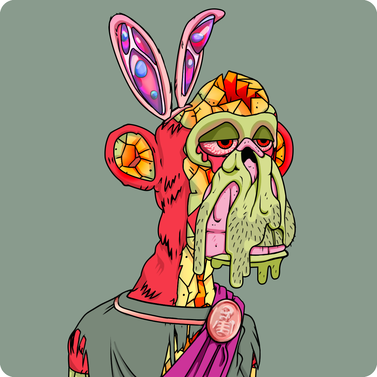 Yuga Labs - Mutant Ape Yacht Club - NFT # 2123