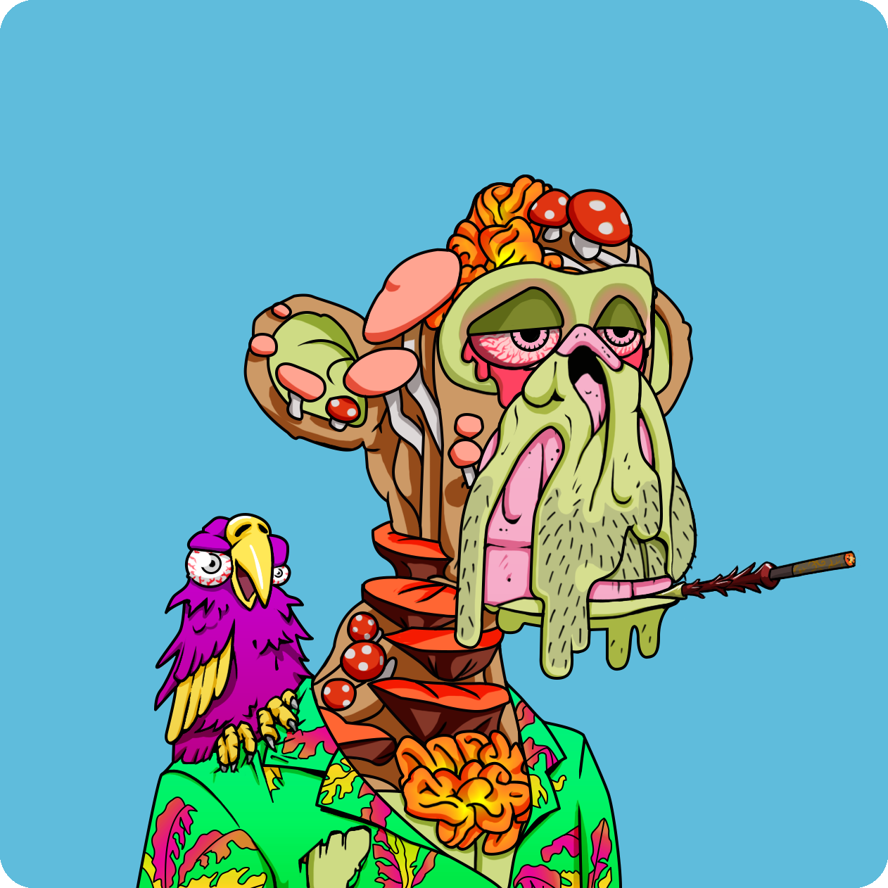 Yuga Labs - Mutant Ape Yacht Club - NFT # 28798