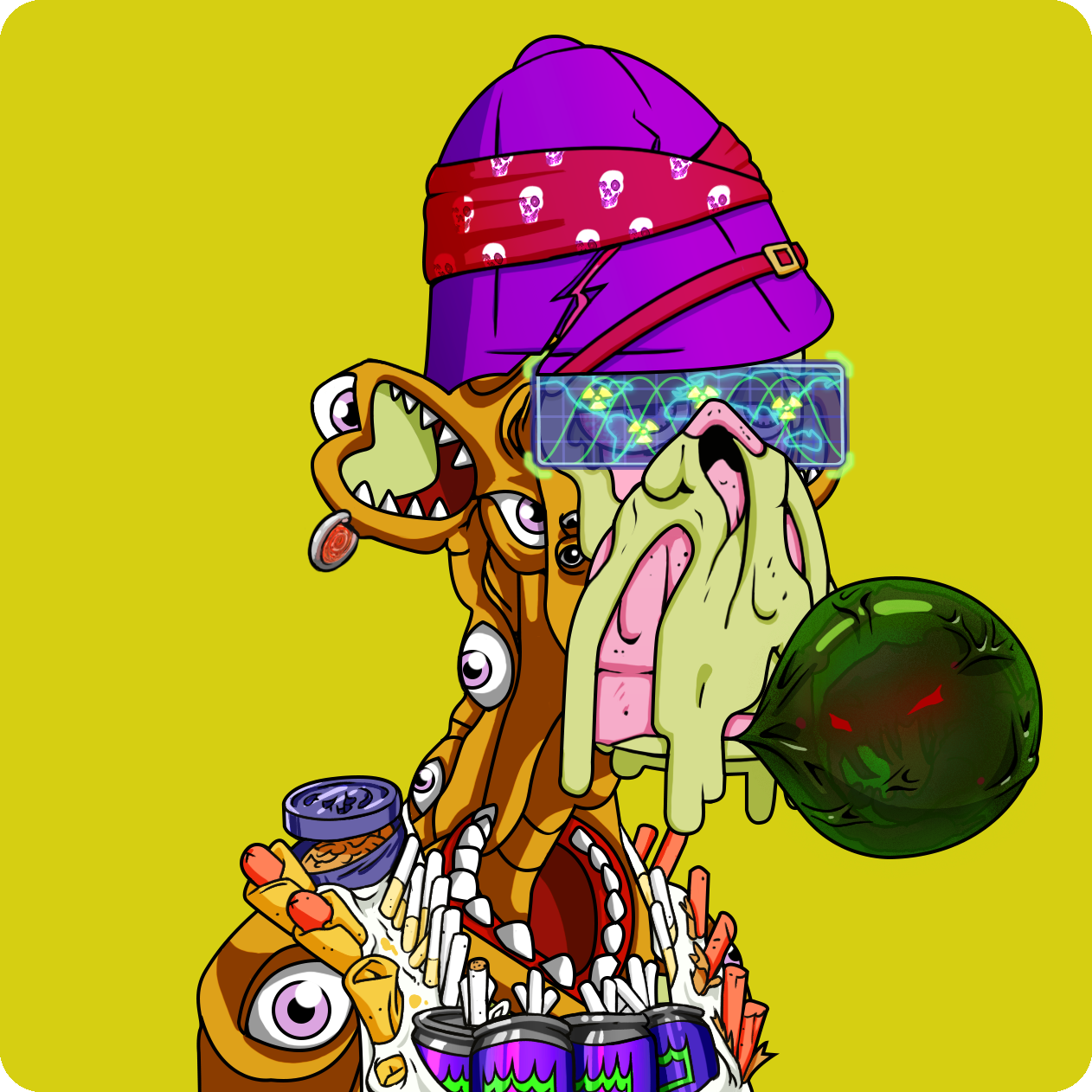 Yuga Labs - Mutant Ape Yacht Club - NFT # 18414