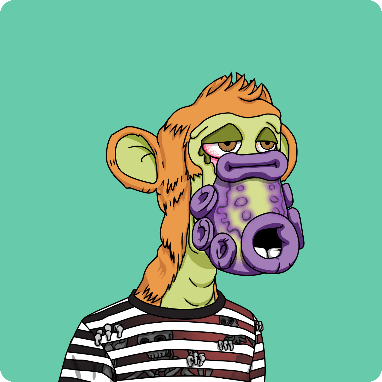 Yuga Labs - Mutant Ape Yacht Club - NFT # 12830