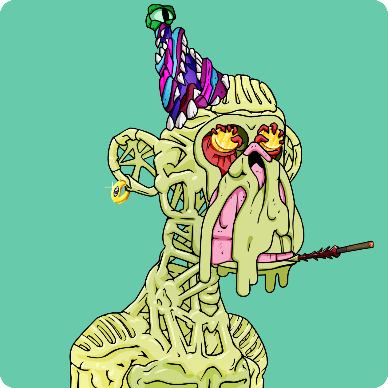 Yuga Labs - Mutant Ape Yacht Club - NFT # 14964