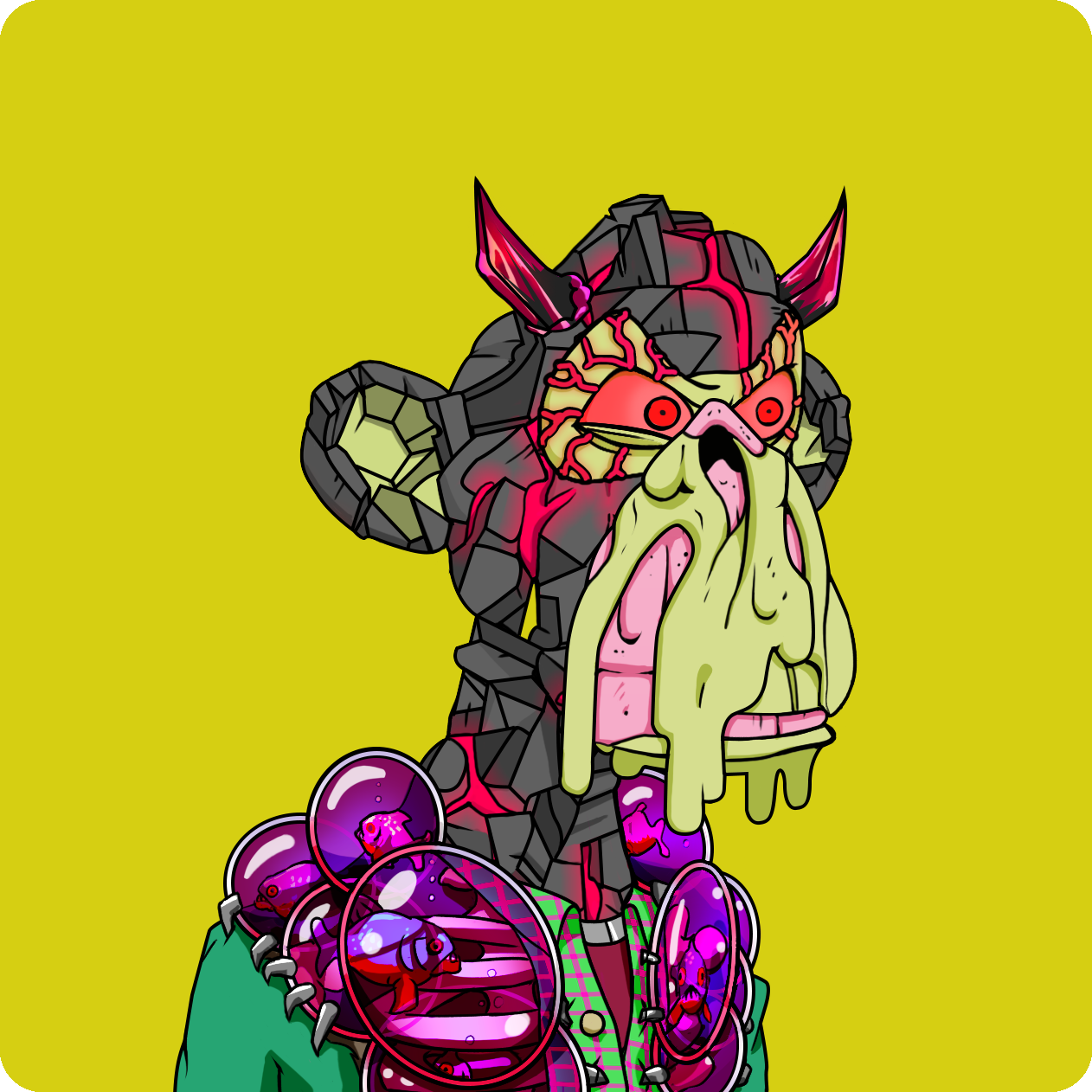 Yuga Labs - Mutant Ape Yacht Club - NFT # 9371