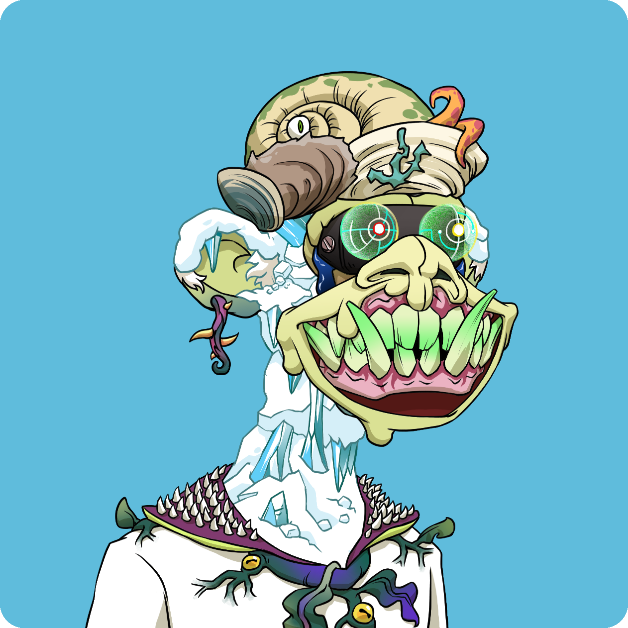 Yuga Labs - Mutant Ape Yacht Club - NFT # 12553