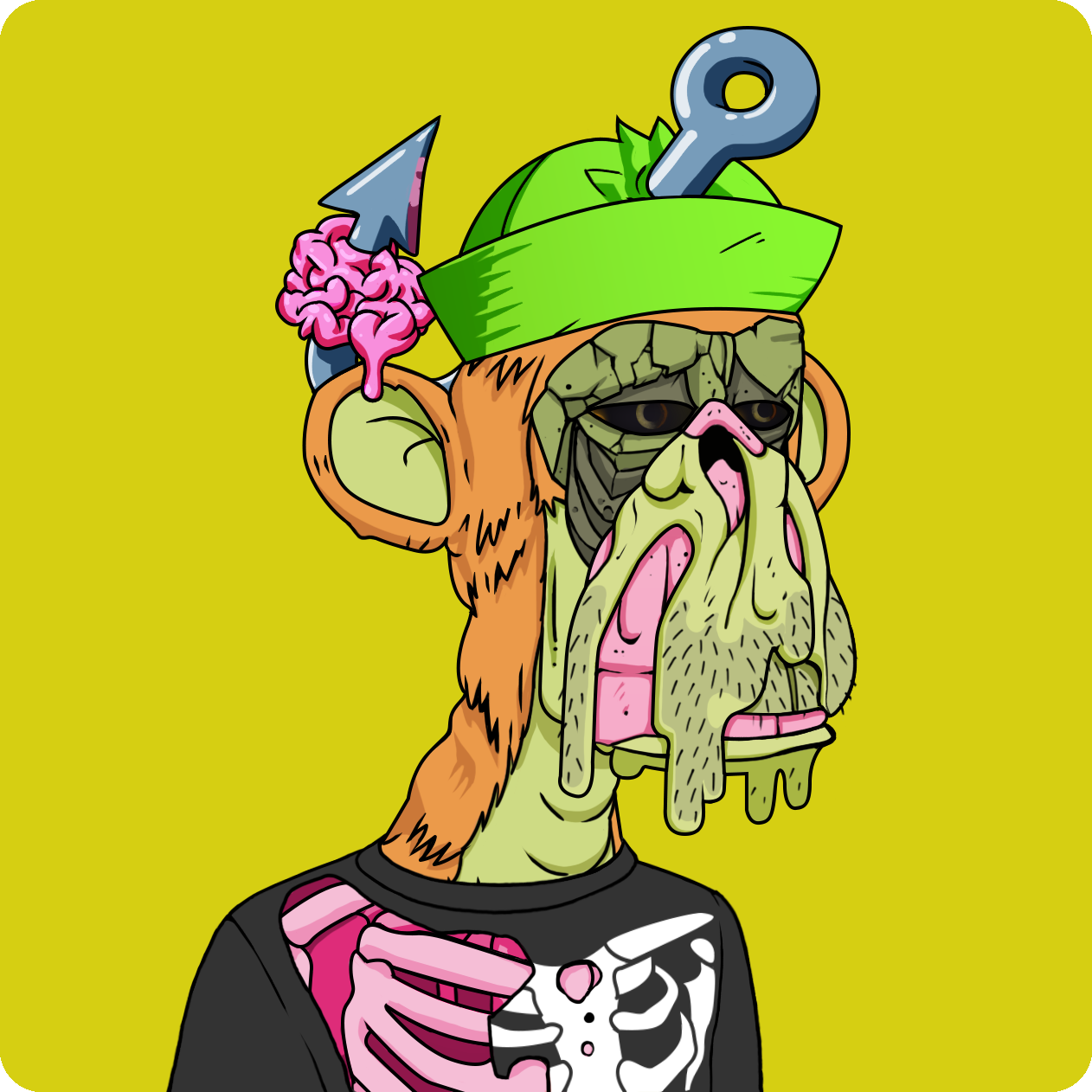 Yuga Labs - Mutant Ape Yacht Club - NFT # 24502