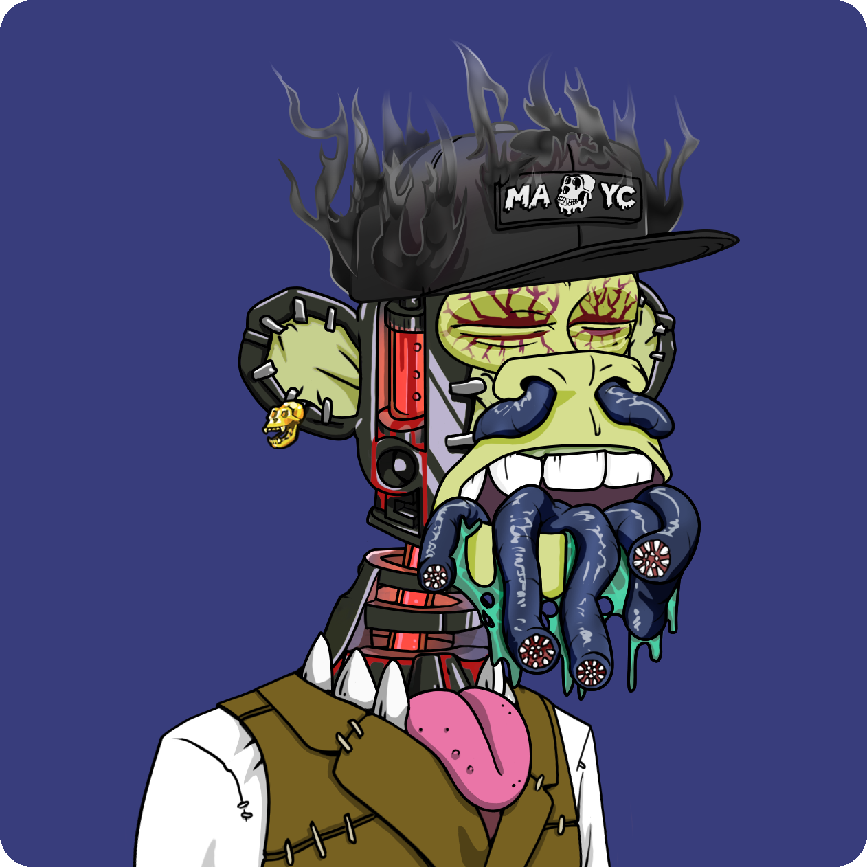 Yuga Labs - Mutant Ape Yacht Club - NFT # 3349