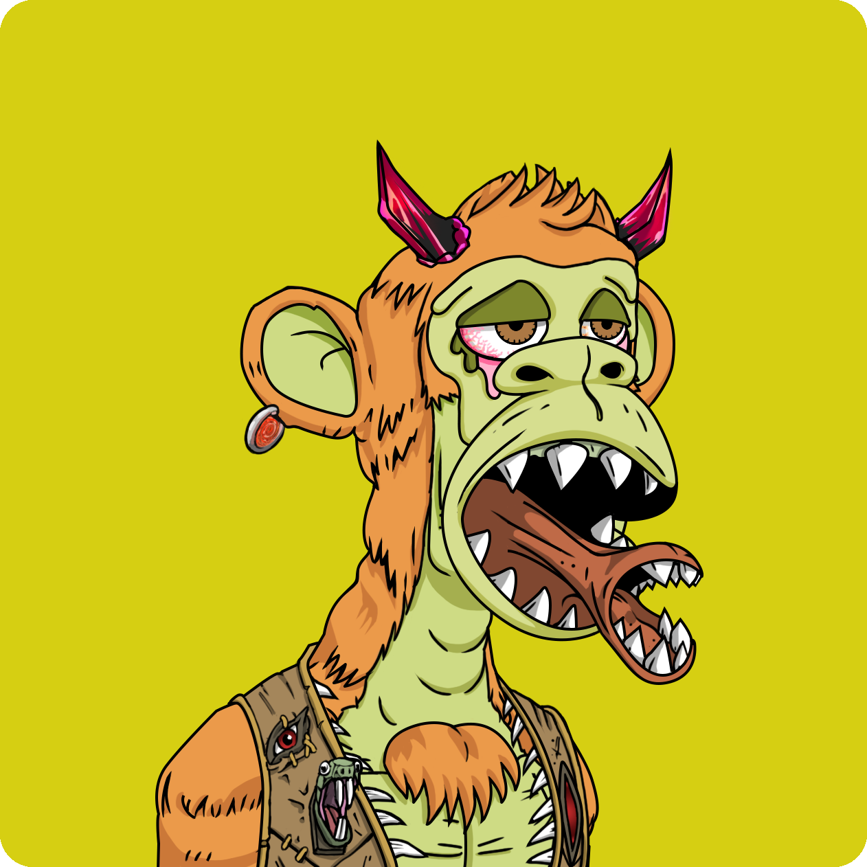 Yuga Labs - Mutant Ape Yacht Club - NFT # 5452