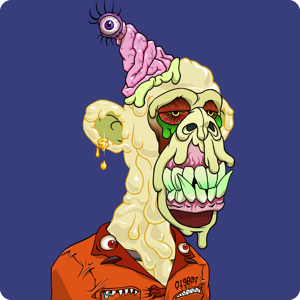 Yuga Labs - Mutant Ape Yacht Club - NFT # 717