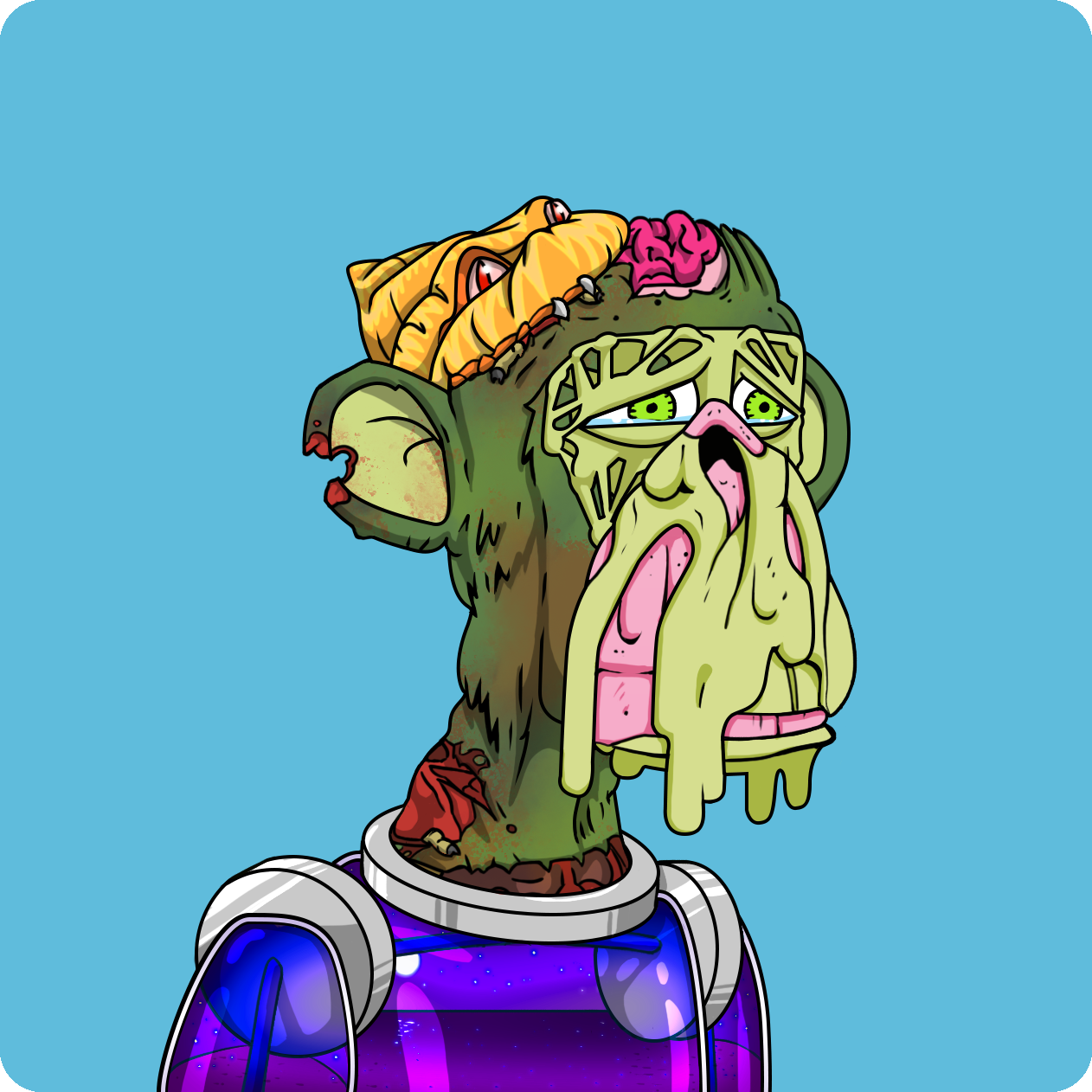 Yuga Labs - Mutant Ape Yacht Club - NFT # 10830