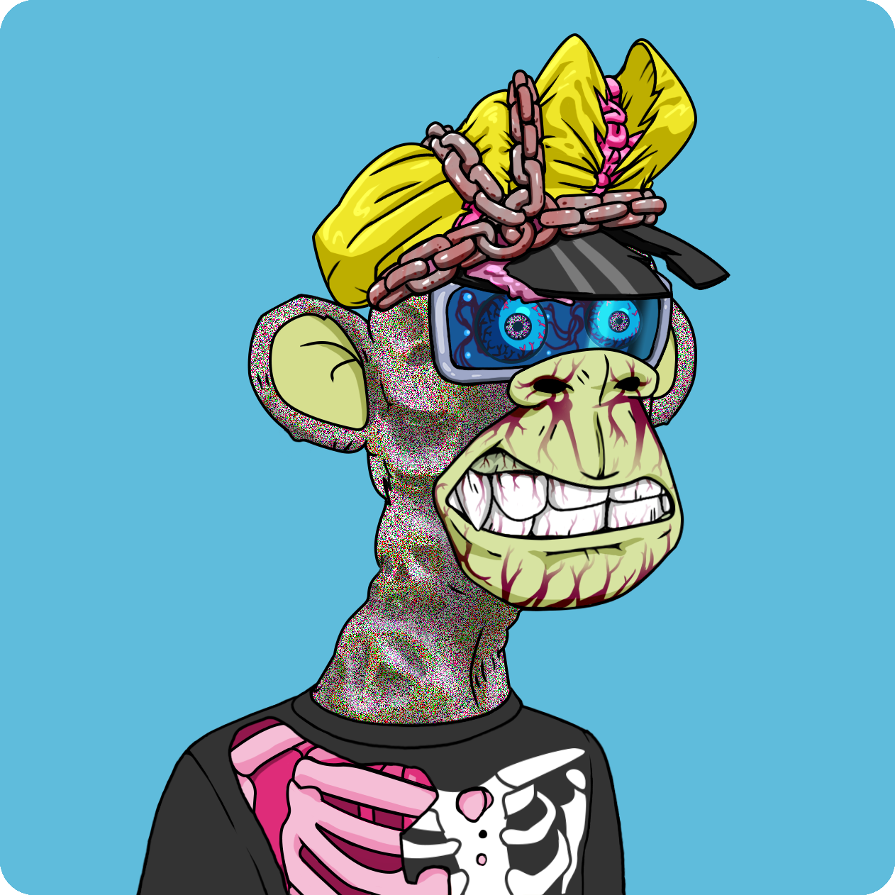 Yuga Labs - Mutant Ape Yacht Club - NFT # 2873