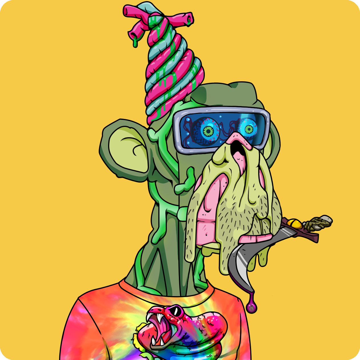 Yuga Labs - Mutant Ape Yacht Club - NFT # 4707