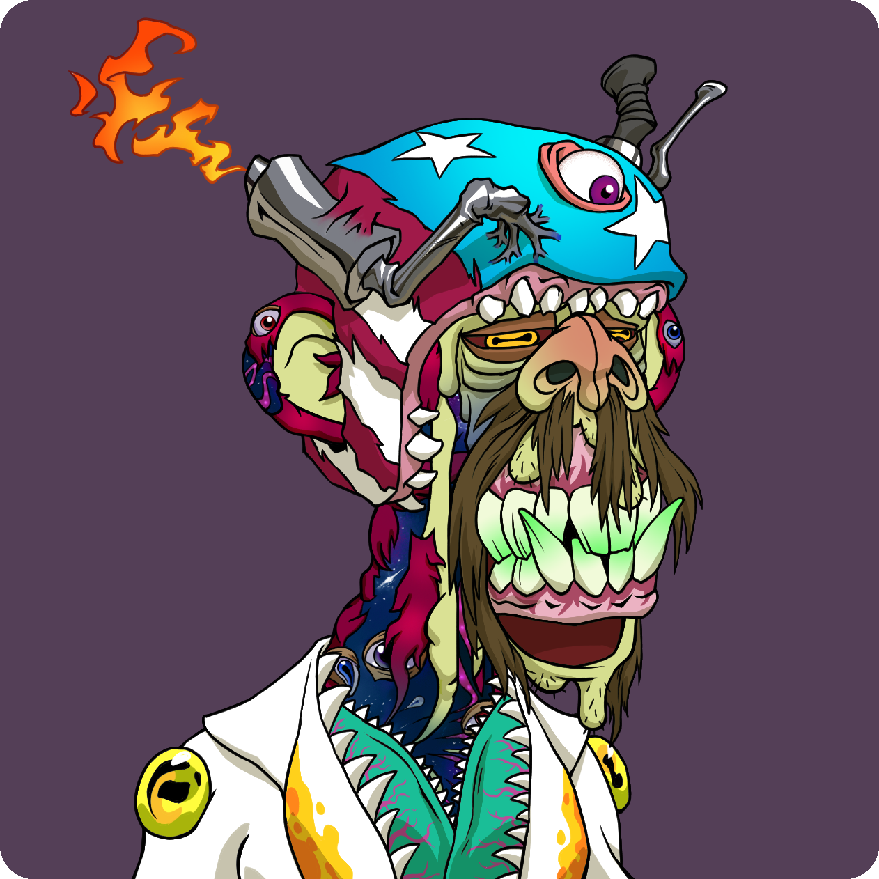 Yuga Labs - Mutant Ape Yacht Club - NFT # 4802