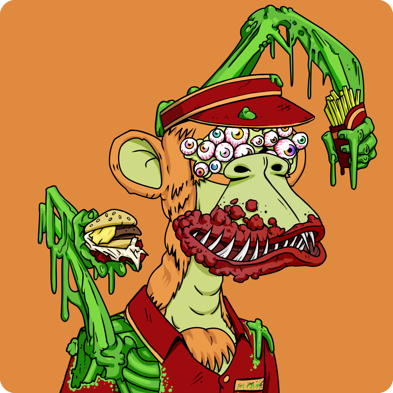 Yuga Labs - Mutant Ape Yacht Club - NFT # 5245